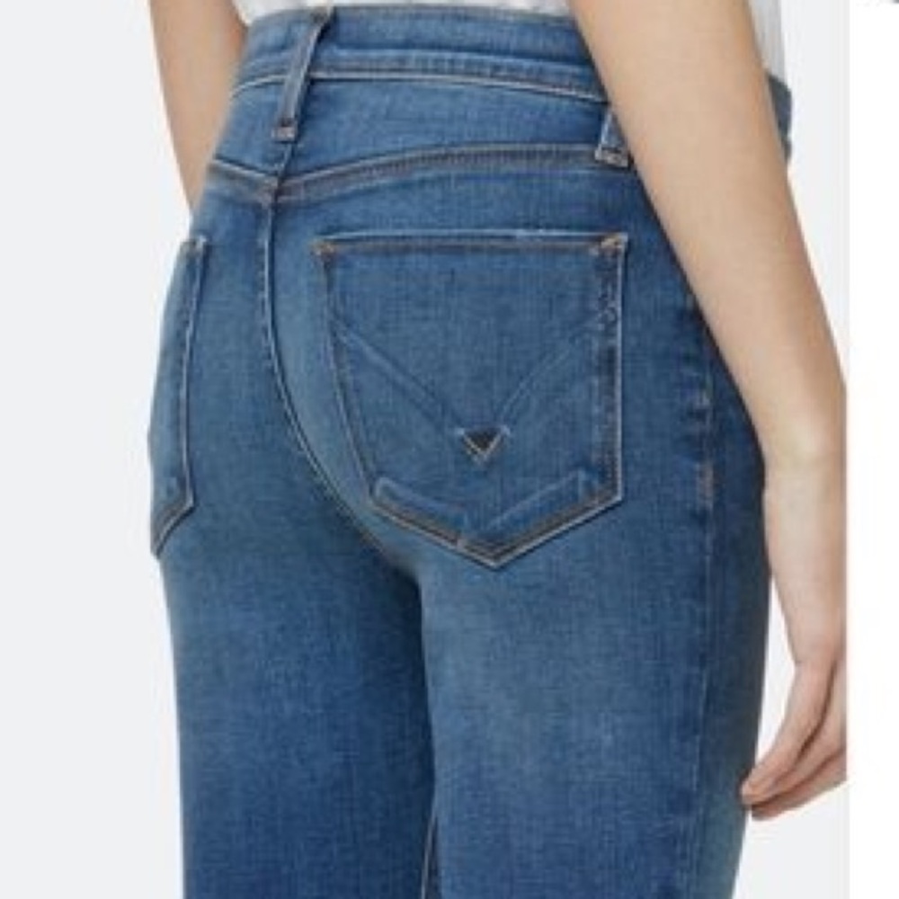 Hudson Nico Midrise Super Skinny in Rumo